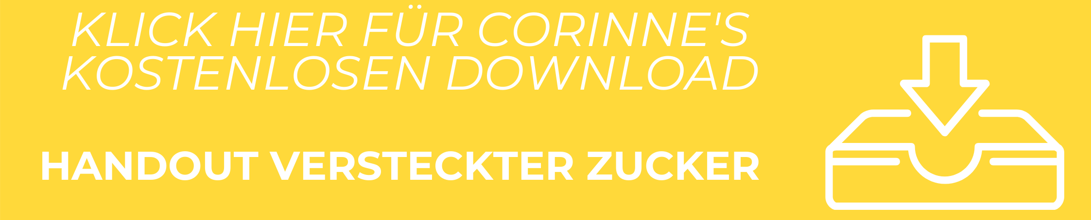 versteckte Zuckerarten