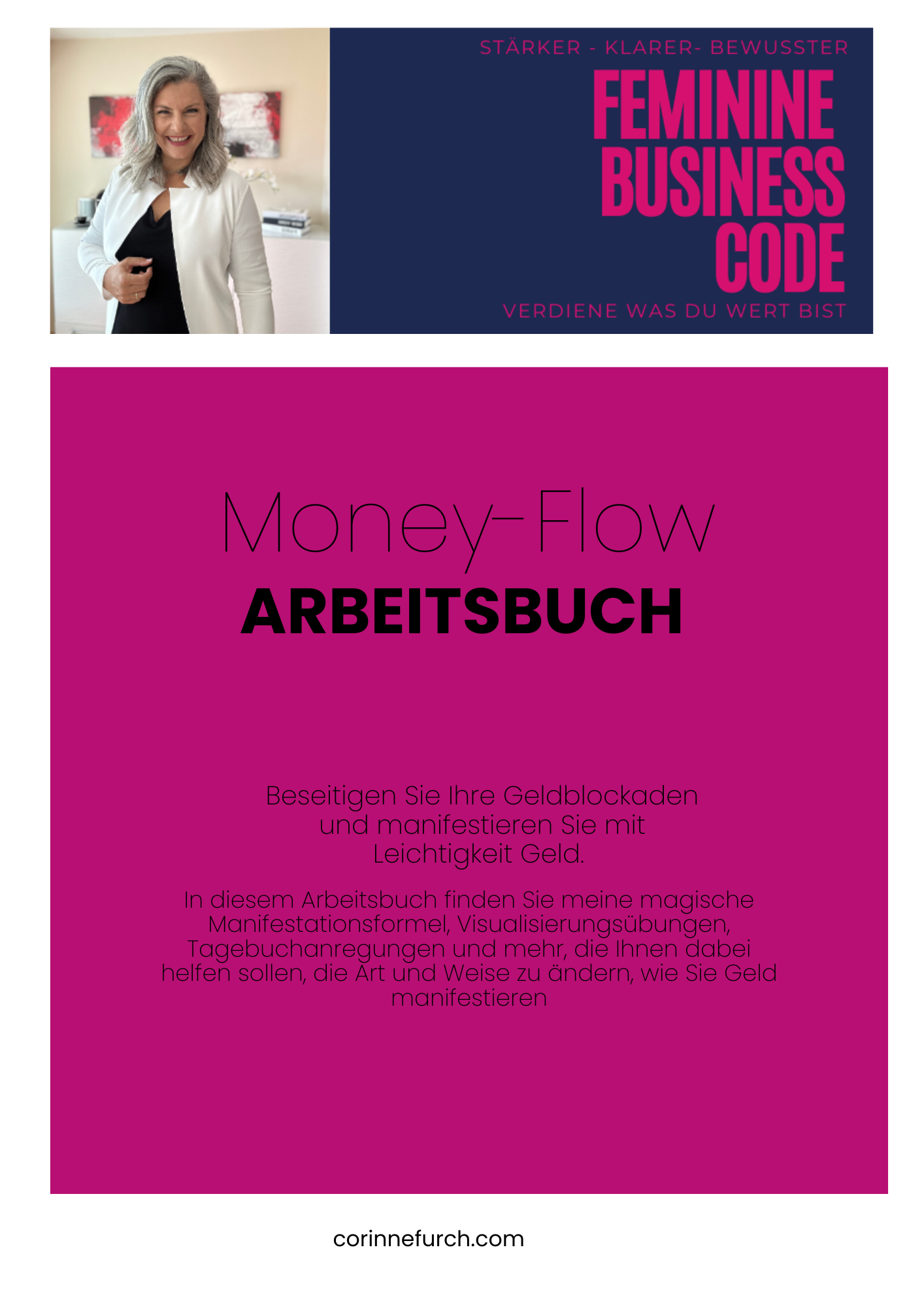 Titelbild Money-Flow Workbook Corinne Furch